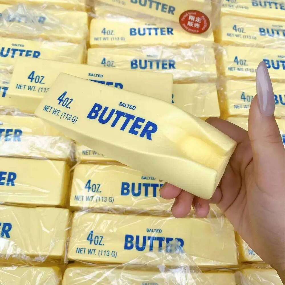 Squishy Super Big Butter Stick Slow Rising Fidget Giant Butters Sticks Moist Squeeze Toy for Adults Kids Autism Girls Gifts W260528