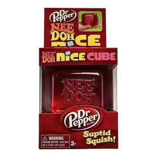 New Needoh Nice Stress Reliever Fidget Tool Anxiety Focus Desk Sensory Cube for Adults & Kids 26L0528