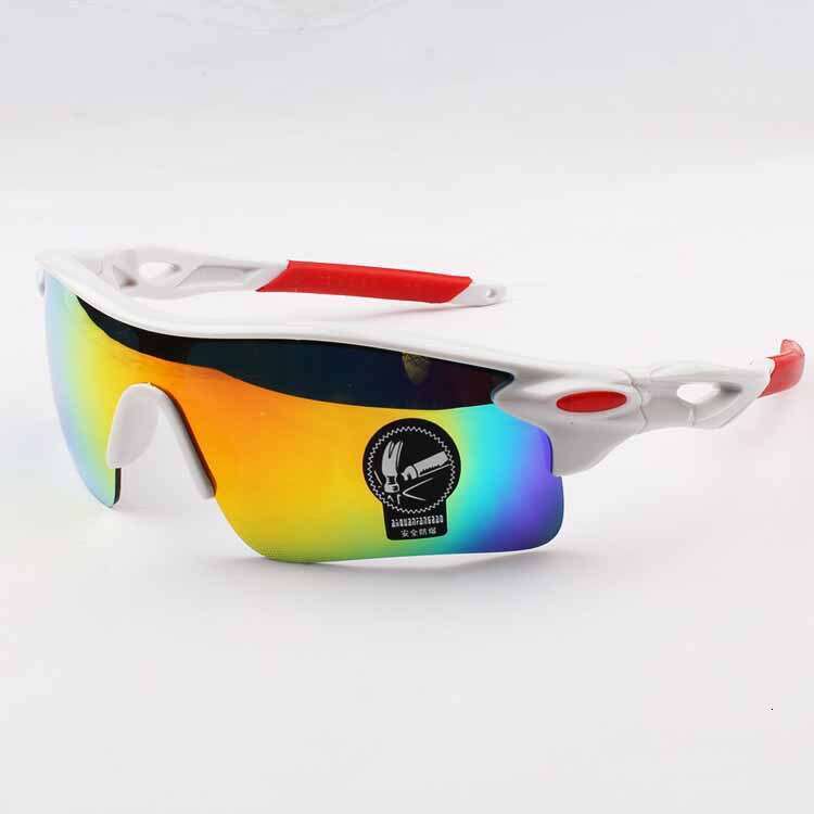 2025 New Colorful Trendy Mirror 009181 Men's and Women's Outdoor Sunshade Glasses PC Sports Cycling Sunglasses