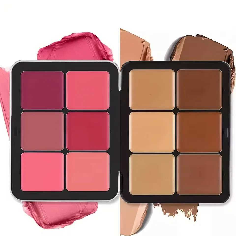 12-color iron box concealer blush cream matte highlight contour makeup all-in-one palette M260527 - view 4