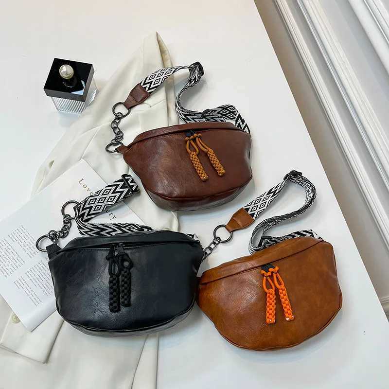 Soft Leather Waist Bag For Women Chain Fanny Pack High quality Shoulder Belt Purse Bags Fashion Designer Crossbody Chest BagsT260528