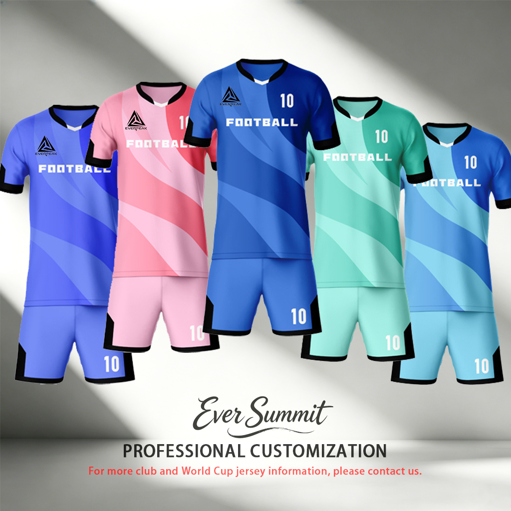 Custom Red Black Soccer Uniform Quick Dry Breathable Football Jersey and Shorts Kit Personalized Sportswear for Adult Youth Training Matches