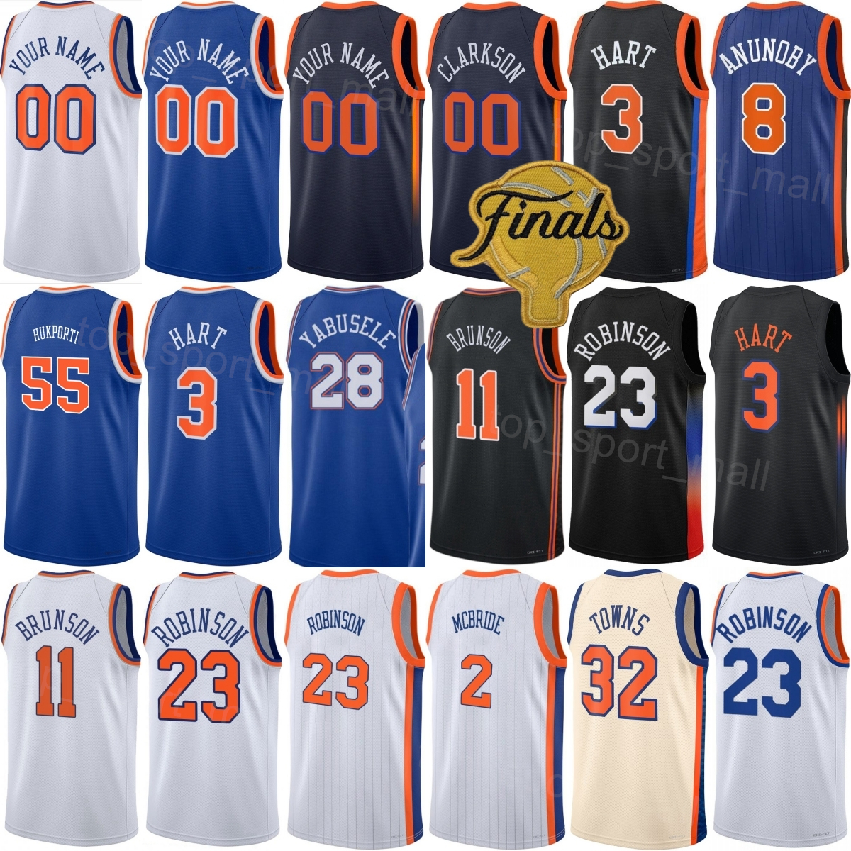 Stampa City Basketball Mikal Bridges Maglie 25 Miglia Mcbride 2 Mitchell Robins…