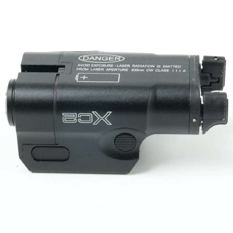 US Warehouse XC2 XC1 Red Dot Laser LED Mini Flashlight Hanging Tactical Light for 20MM Rail Airsoft Hunting Accesssories W260514 - view 7