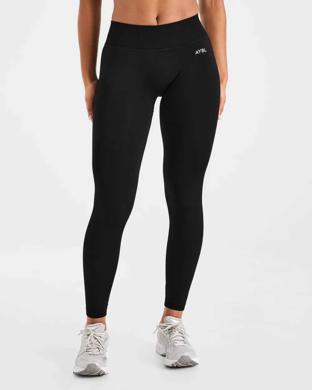 AYBL Brand Womens Sports Yoga Pants Seamless Form-Fitting Fitness Leggings with Non-Slip Moisture-Wicking Fabric L260527 - view 4