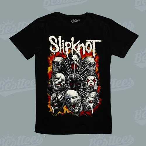 Slipknot Heavy Metal American Hard Rock Music Band Mask Cool Graphic Tee T-shirt C260527