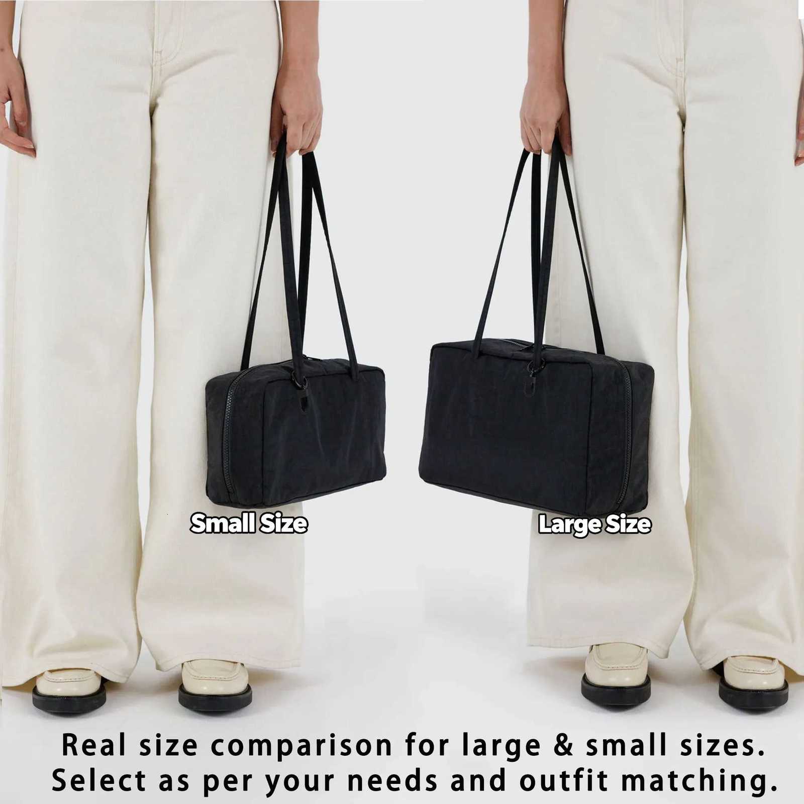 Designer Nyl Tote Bag Bowler Bag Wen Shoder Purse with Keychain Clip Lightweight Zipper Handbag Daily Work Travel Gym Gift for MumJ260528