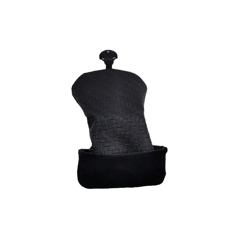 Pure Black Golf Club Cover Wear-Resistant Club Protector Fairway Wood Cover Iron Wood Club Small Chicken Leg Club Head Cover for Men 241031