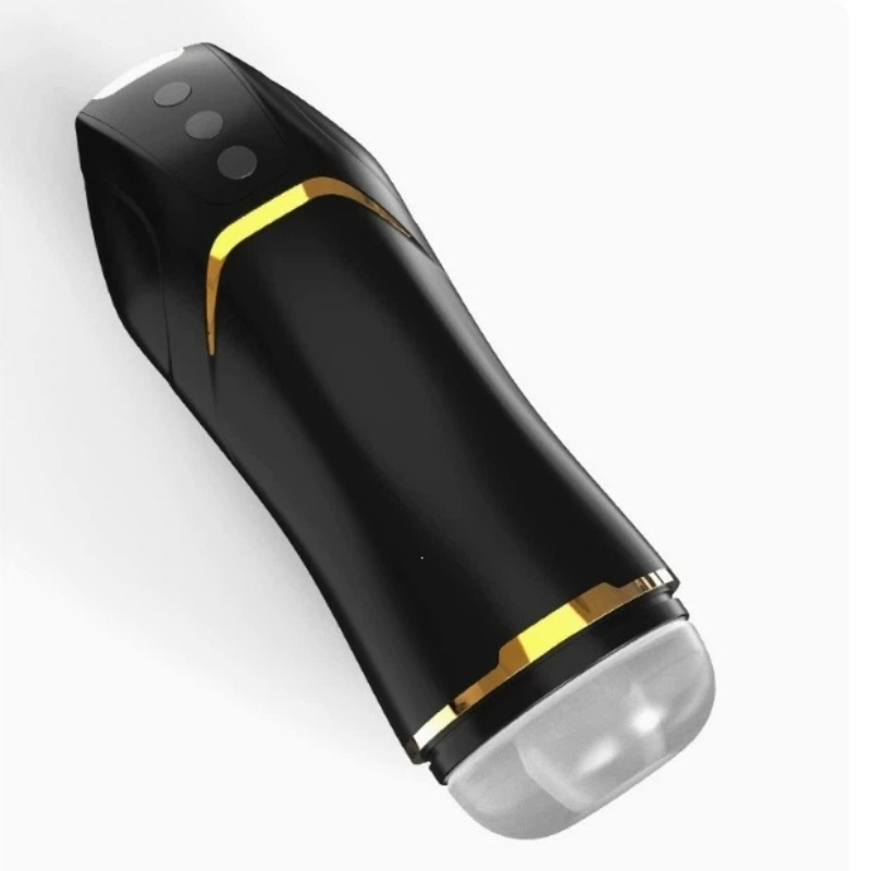 2-in-1 Automatic Sucking & Vibrating Male Masturbator, 10 Vibration & 5 Suction Modes Male Sex Toy Stroker Cup