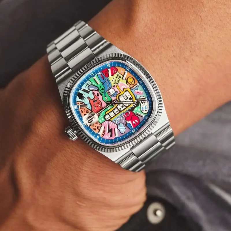 CILOA painted dial watch mens brand authentic trendy fashion 2025 new brand authentic high quality waterproof quartz watchR260528