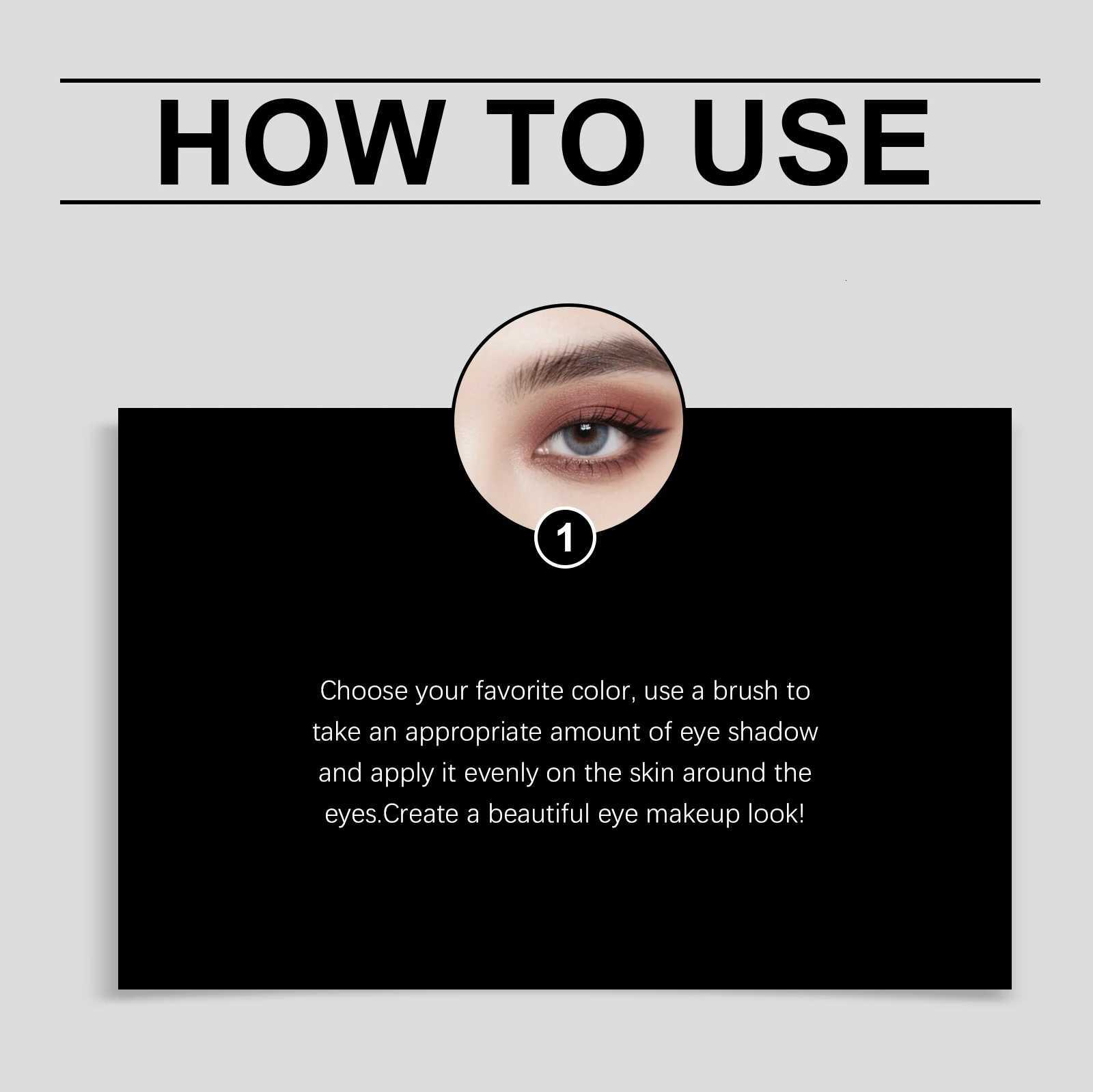 Waterproof Smudge-Proof 9-Color Eyeshadow Palette Multi-Use Long-Lasting Non-Fading Eye Makeup Parties Daily Gatherings M260527 - view 6
