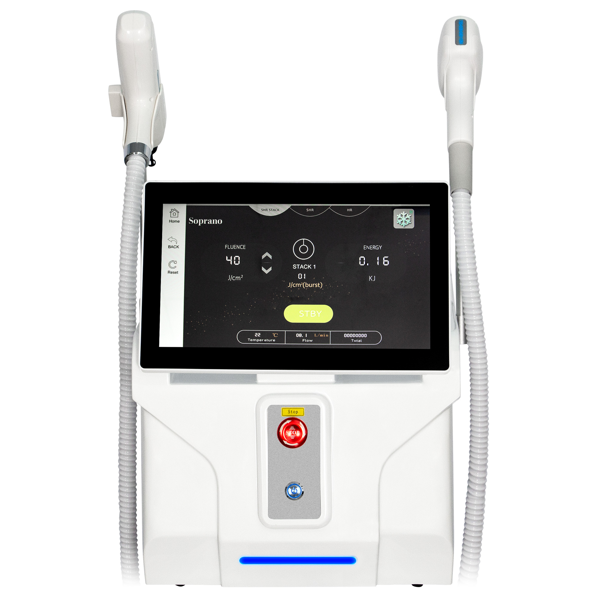 10 Bars Diode Laser Hair Removal with Picosecond Acne Scar Removal Machine 755 808 940 1064nm for Face Arms Legs Bikini