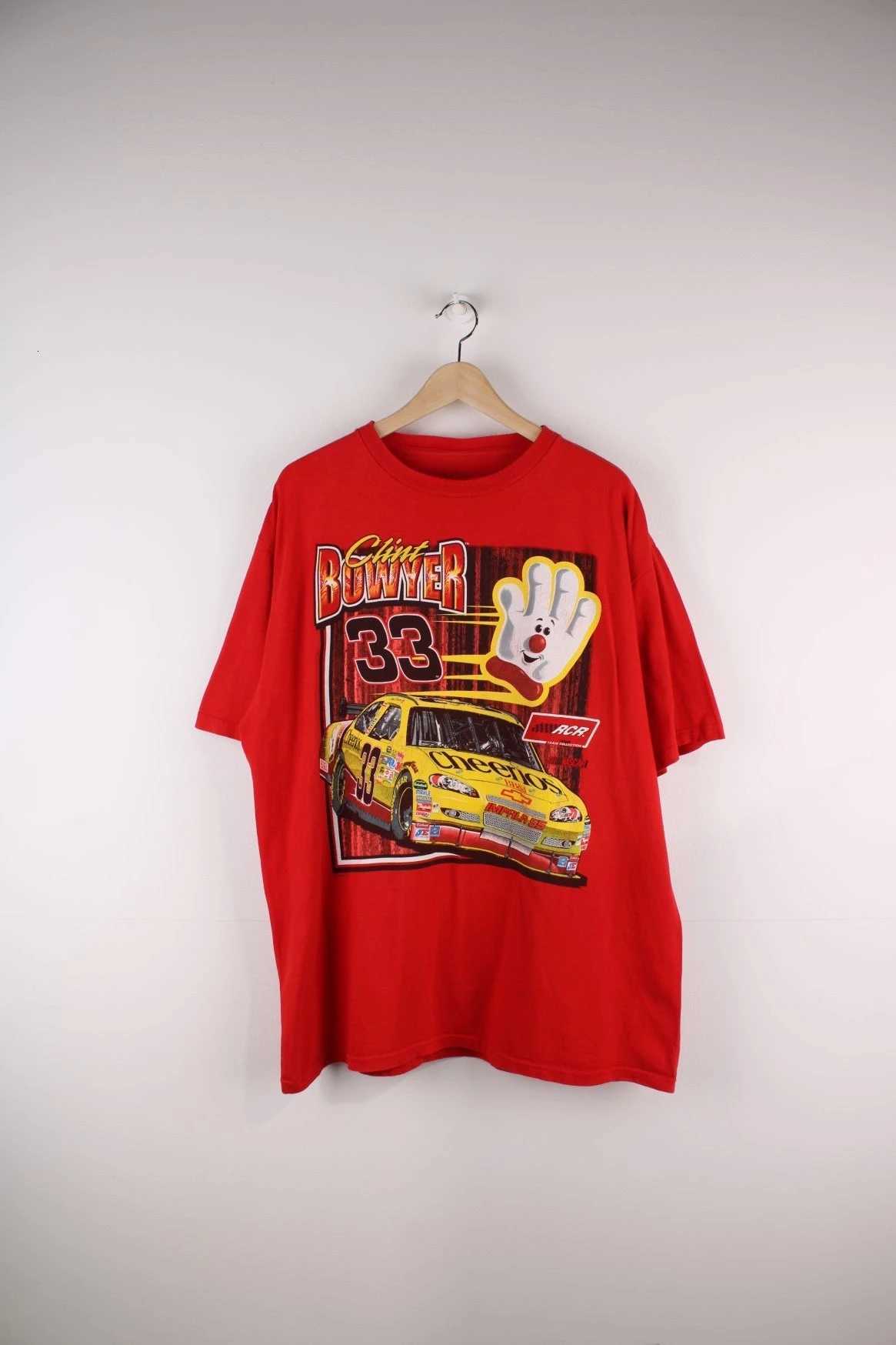 Kyle Busch Nascar Classic Racing T-Shirt Men Women Graphic Tee 100 Cotton Summer Streetwear Top C260527