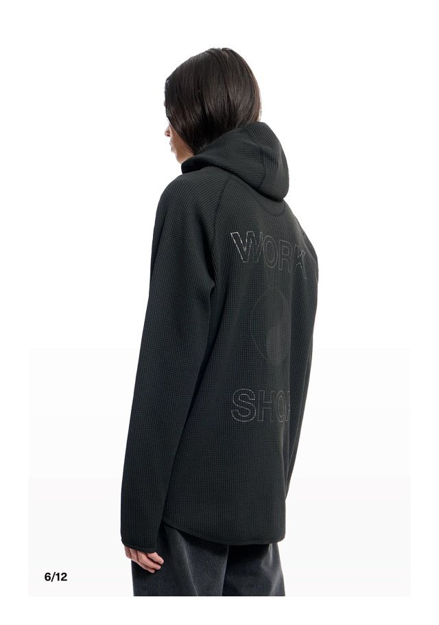 Ourlegacy Men Hoodies Lightweight Thin Breathable Waffle Knit Soft Pullover Top Casual Long Sleeve Sweatshirts for Daily Outdoor Wear Four seasons Hoo