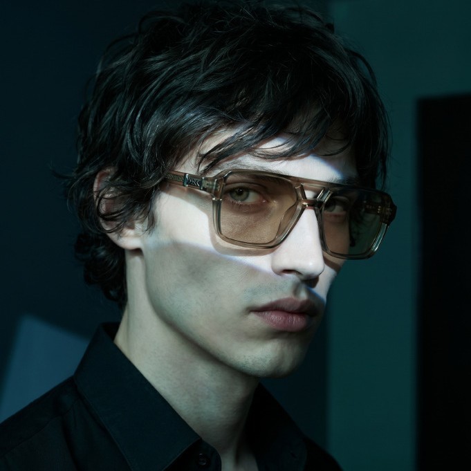 2026 New Anti-UV Double-Beam Sunglasses for Men Matte Texture Large Frame Glasses Womens Pilot Sunglasses 260508