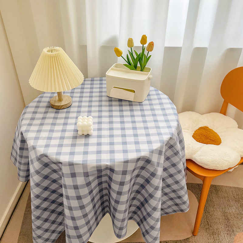 YL-38719 Custom plaid floral tablecloth, velvet desk cloth, street vendor backdrop, dining table and coffee table cloth.
