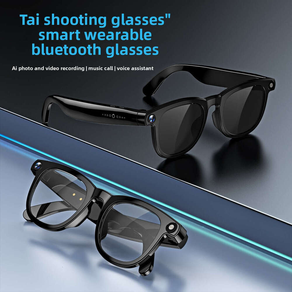 Smart AI Glasses For Daily Use HD Photo Shooting Bluetooth Call Music Play Real Time Translation Portable Wearable Device CKS
