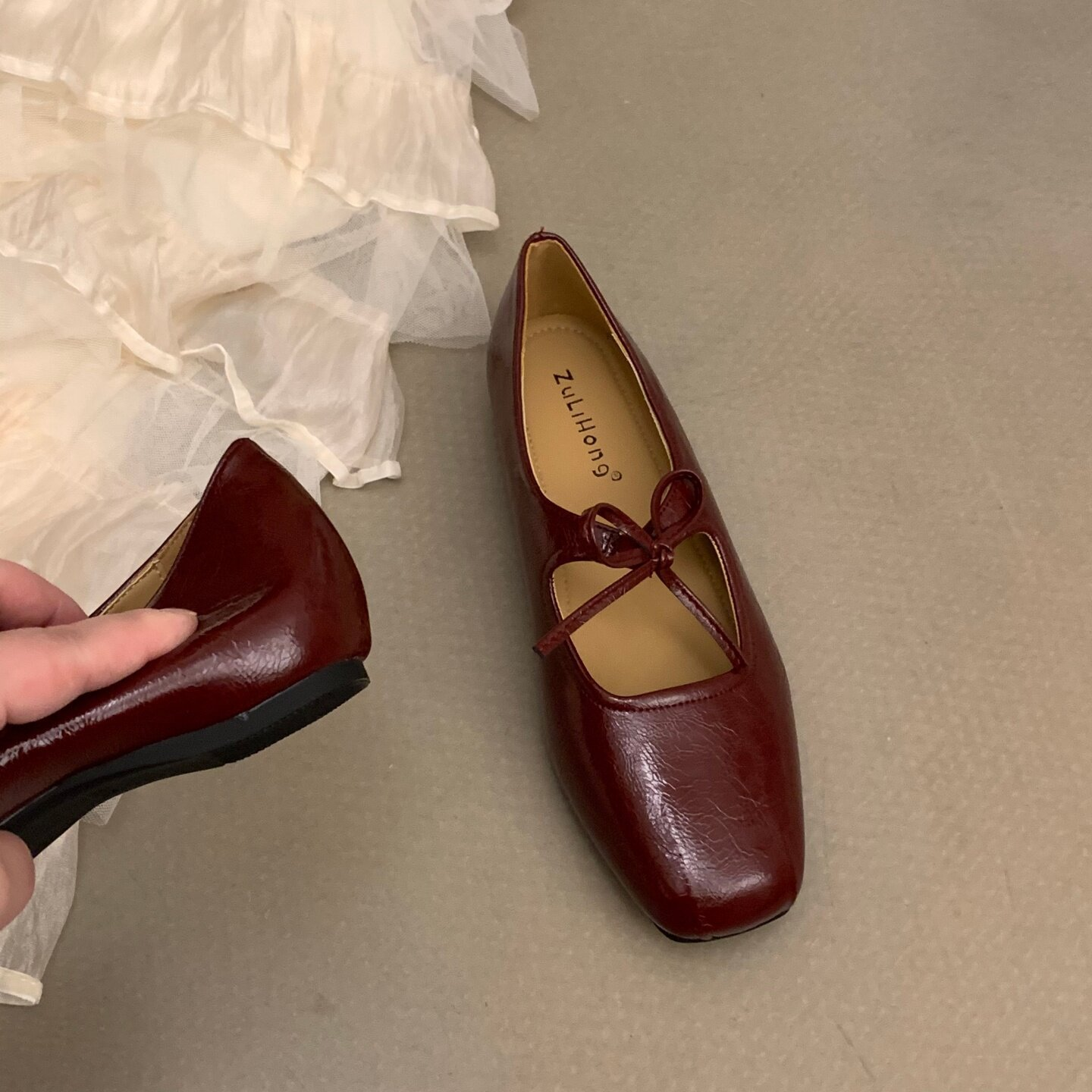 2025 new Bailamos Casual Flats Comfortable Soft Boat Loafers Ballerina Shallow Round Toe Ballet Flat Shoes Women Slip On Side 240924