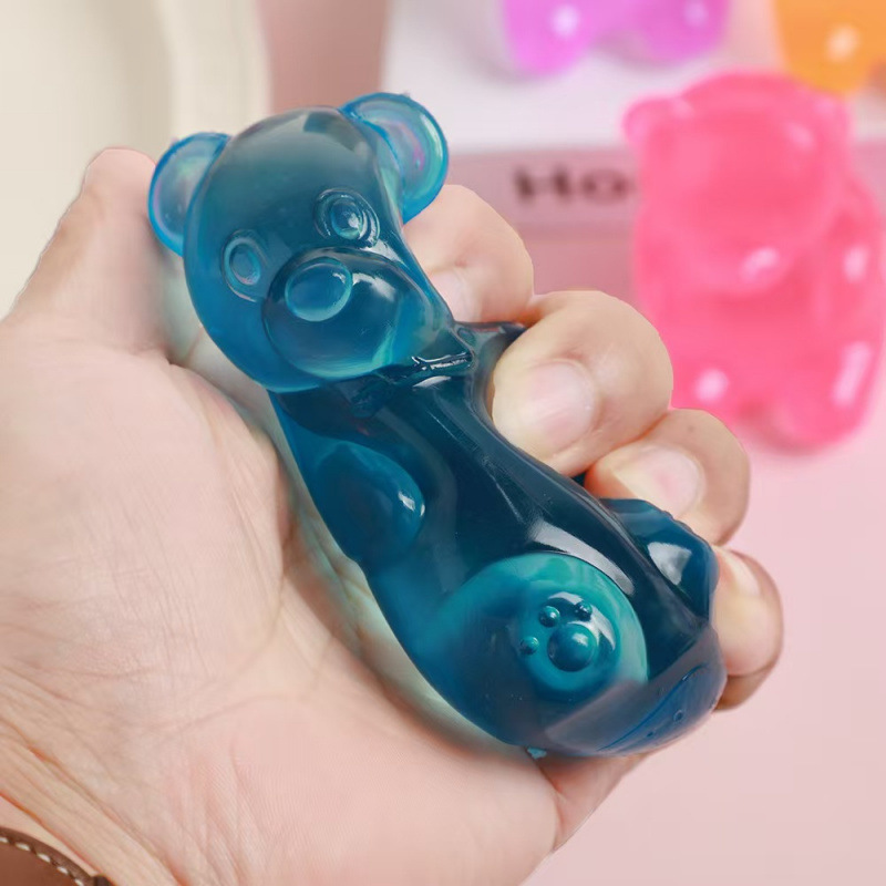 Wholesale 12pcs/box gummy bear Decompression Toy In stock, ships immediately.