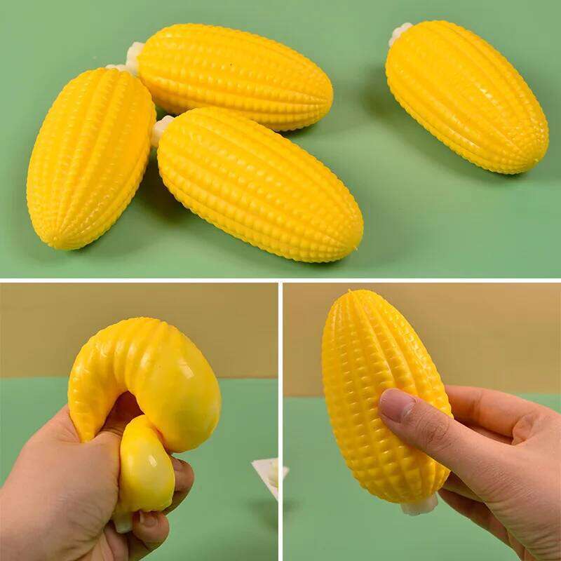 1/4/8PCS Corn Squishy Fidget Slow Rebound Ball Decompression Squeeze Toy Anxiety Stress Relief Sensory Toys W260528