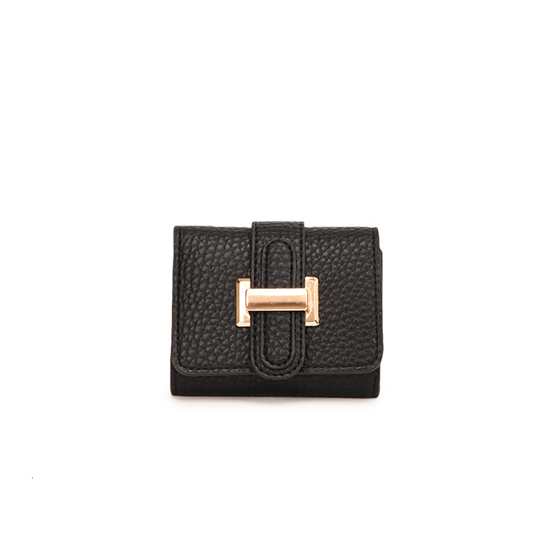 Designer Bag Handheld for Women, Long Large Capacity, Multiple Card Slots, Simple Short Style, Trendy High-end Fashion, New Litchi Texture Wallet