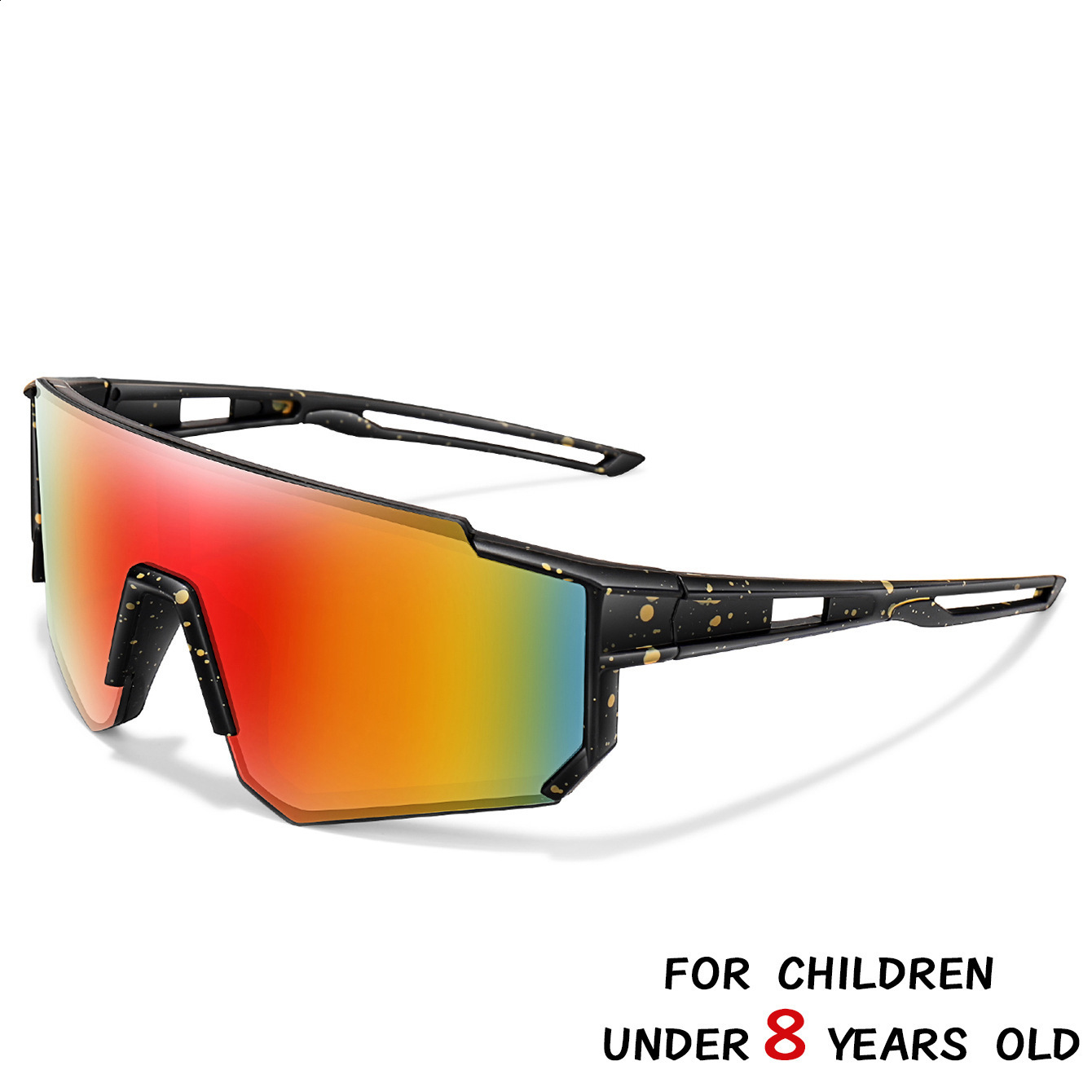 Boys Girls Age 3-12 UV400 Baseball Sunglasses Children Sun Glasses Outdoor Sport Kids Shades Mtb Child Cycling Eyewear 260331