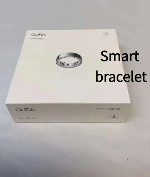 Fourth Gen With Approach tech73 Oura Smart Ring Invisible Brushed Finish Available In Black & Metallic Colors Sizes: 4-15