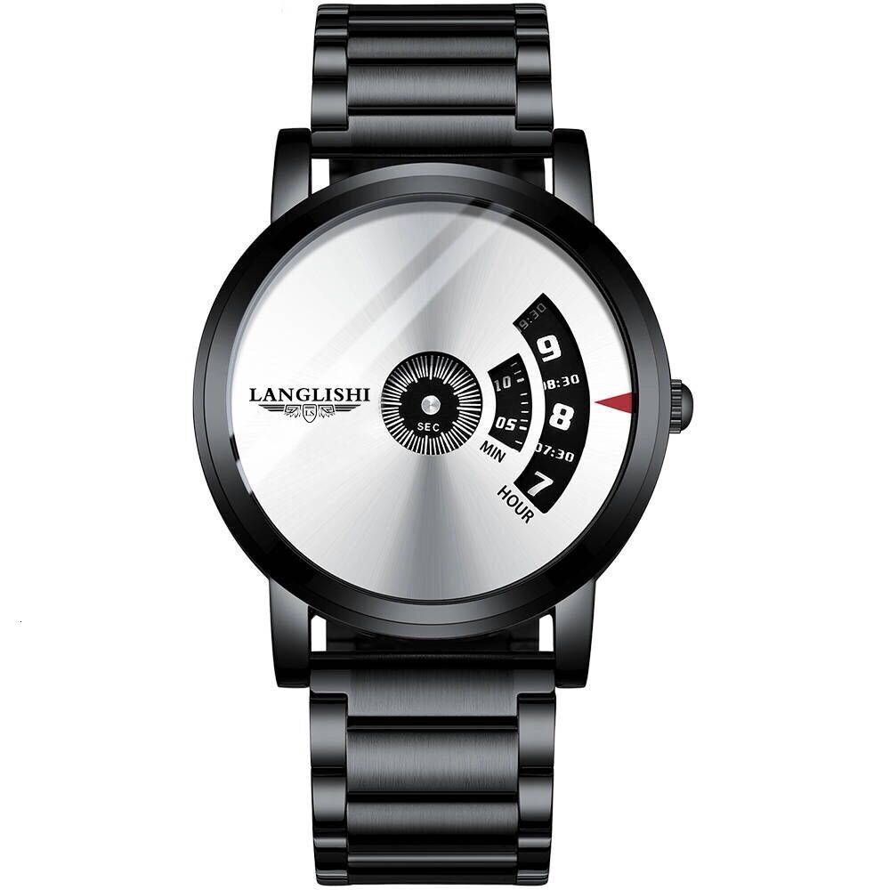 LLS 2026 Luxury Men's Stainless Steel Quartz Watch Designer Wristwatch Ultra Thin Large Dial Waterproof Luminous Fashion Casual Timepiece