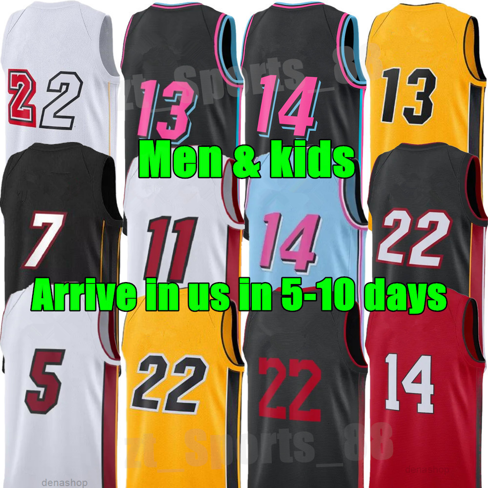 Custom Men kids youth Andrew Wiggins Tyler 14 Herro Jersey Bam 13 Ado Terry 2 Rozier III Jaime Jaquez Jr Dwyane 3 Wade Basketball Kevin Love Heats Mar