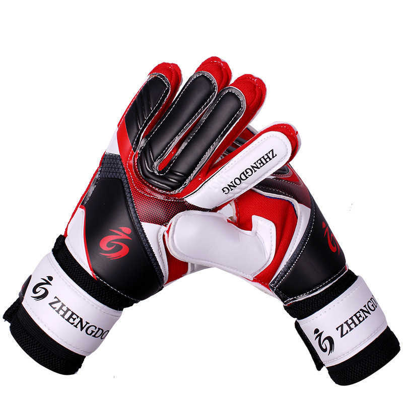 Latex football goalkeeper gloves with anti-slip and finger protection, for kids, teens, adults and primary students. L260521