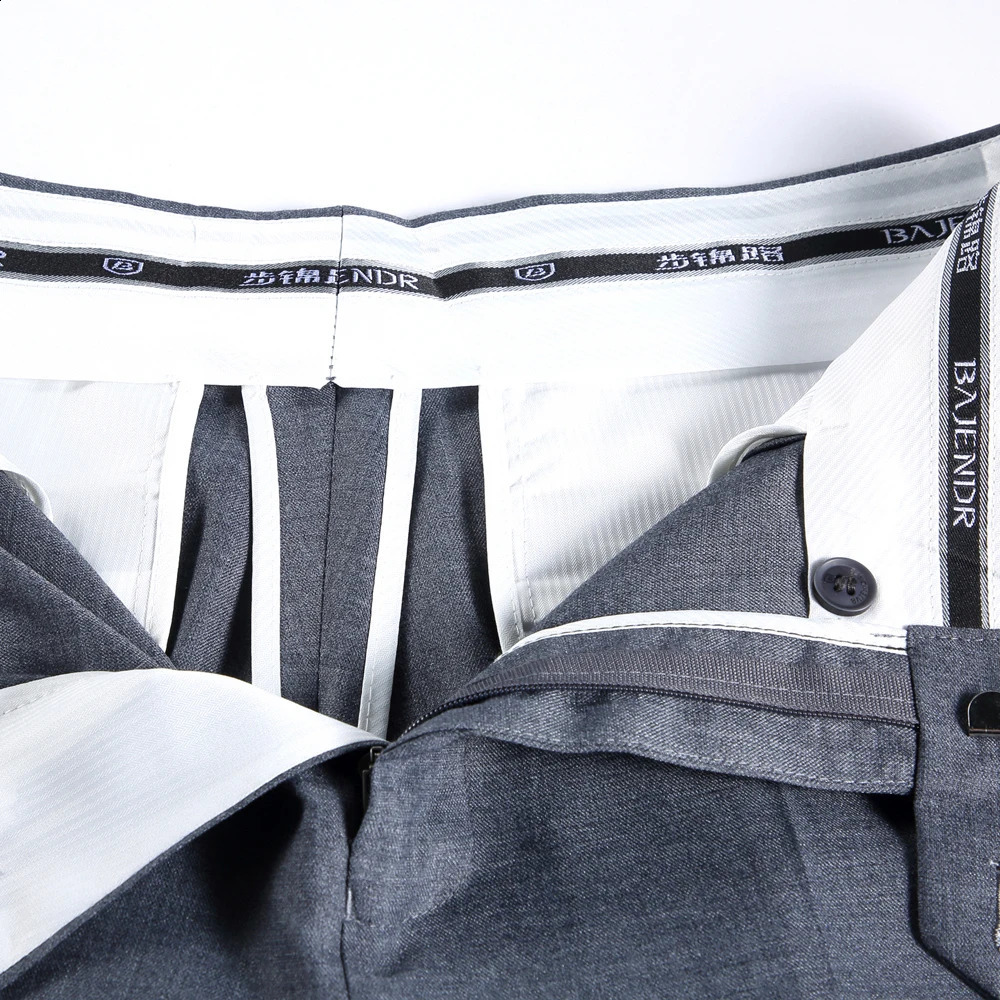 Highend Mens Wool Pants Blend Thin Fabric for SummerBusiness Formal Dress PantsWool Trousers y260618 - view 5