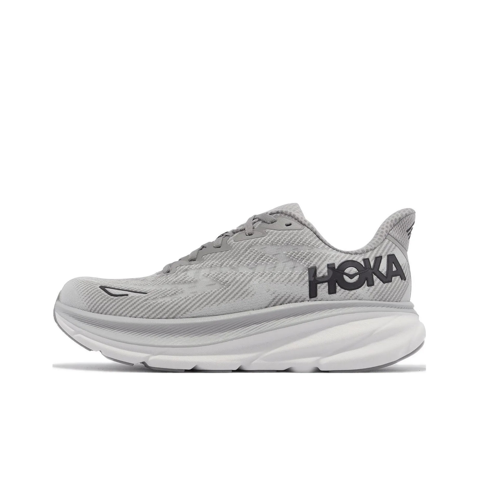 HOKA ONE ONE Clifton 9 Road Running Shoes Lightweight Breathable Mesh Upper Durable Rubber Outsole Low-Top Jogging Sneakers