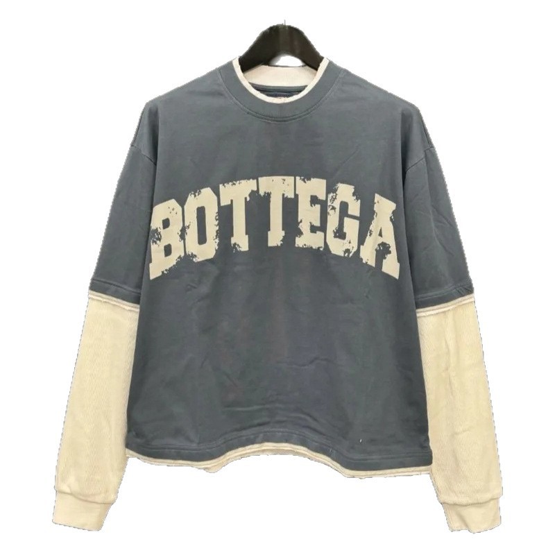 Street Fashion Letter Printed Cotton Round Neck Long Sleeve T-shirt Men Y2k Trendy Casual Loose Oversized Top Women R260529