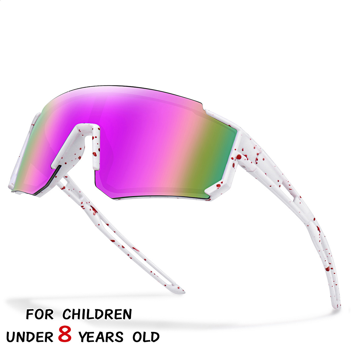 Boys Girls Age 3-12 UV400 Baseball Sunglasses Children Sun Glasses Outdoor Sport Kids Shades Mtb Child Cycling Eyewear 260331