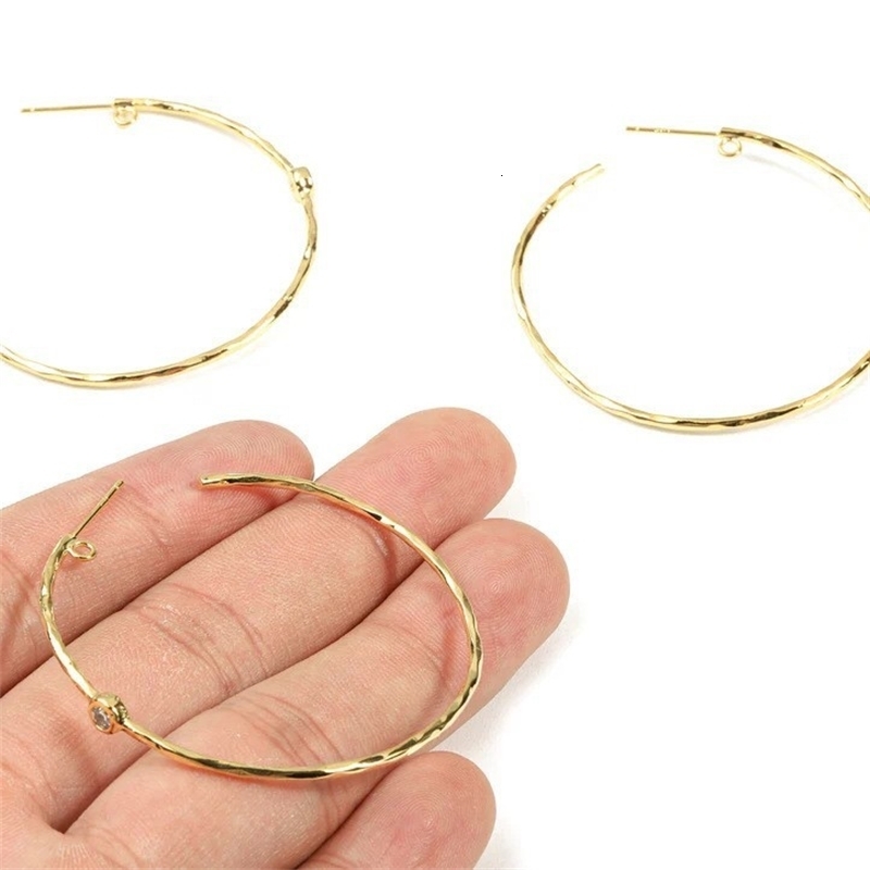 2026 New Trendy Summer gold Large Hoop Thin Hoop Elegant Earrings 250214