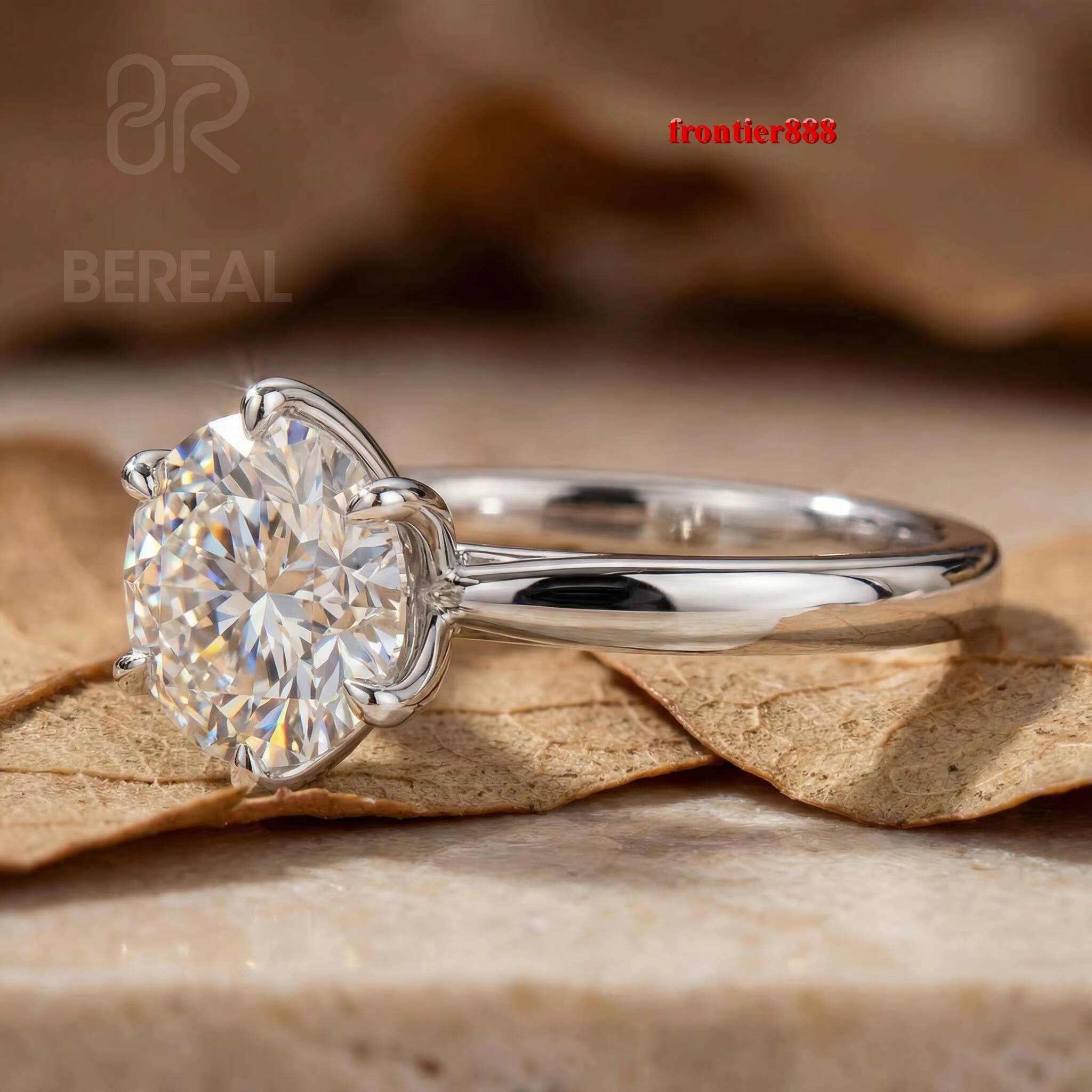 Luxury Vvs Lab Grown Diamond Engagement Ring IGI Certified Lab Created Diamond 925 Silver Solitaire Ring Custom Women Jewelry