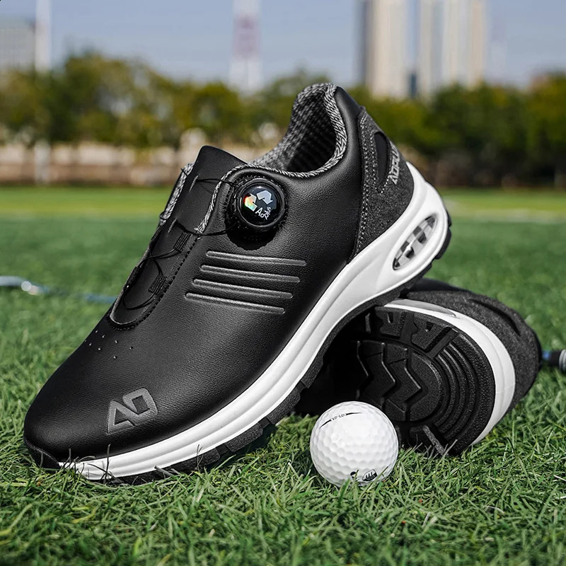 KnobLock AirCushioned Golf Sneakers Waterproof NonSlip ShockAbsorbing Casual Mens Shoes 260528 - view 4