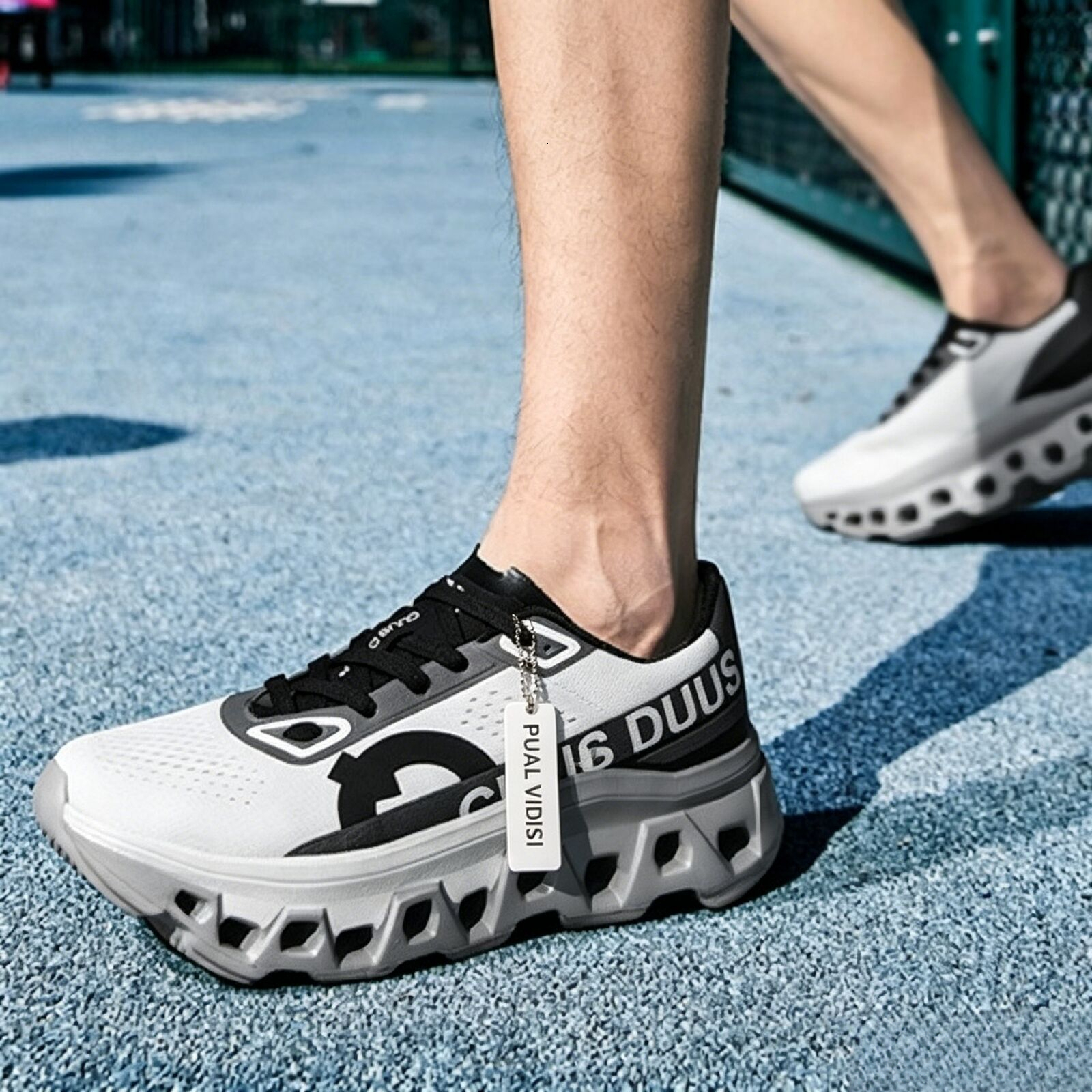 Fashion Mens Chunky Sole Fashion Gifts Running Shoes Shock Absorbing Design For All Day Comfort