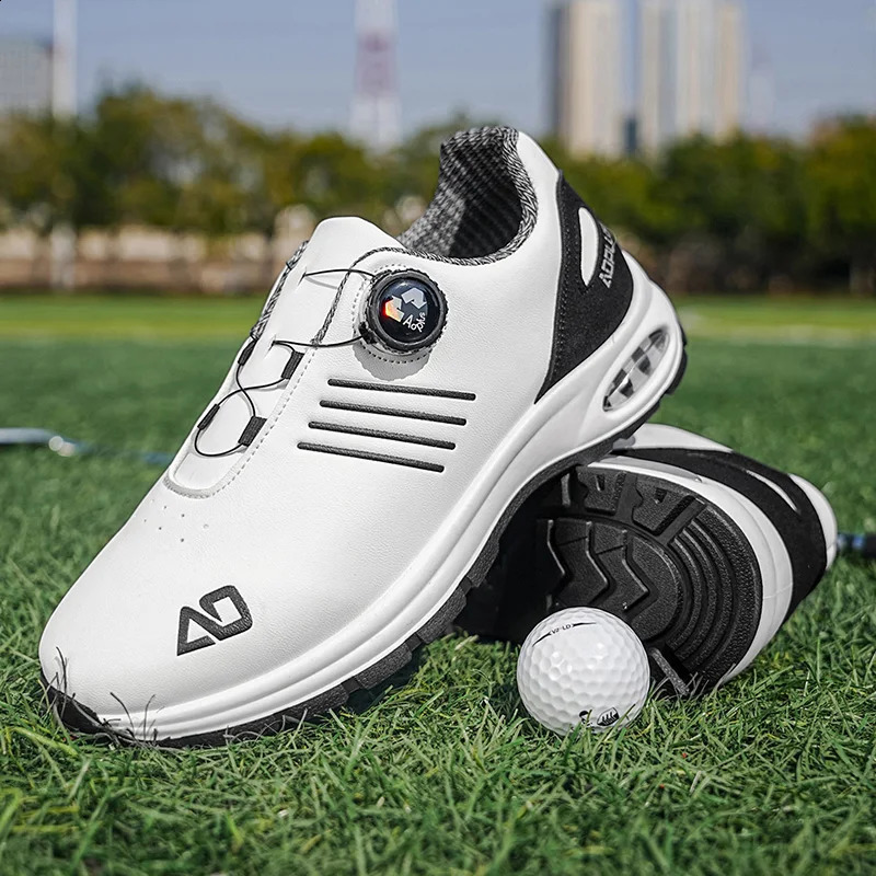 KnobLock AirCushioned Golf Sneakers Waterproof NonSlip ShockAbsorbing Casual Mens Shoes 260528 - view 5