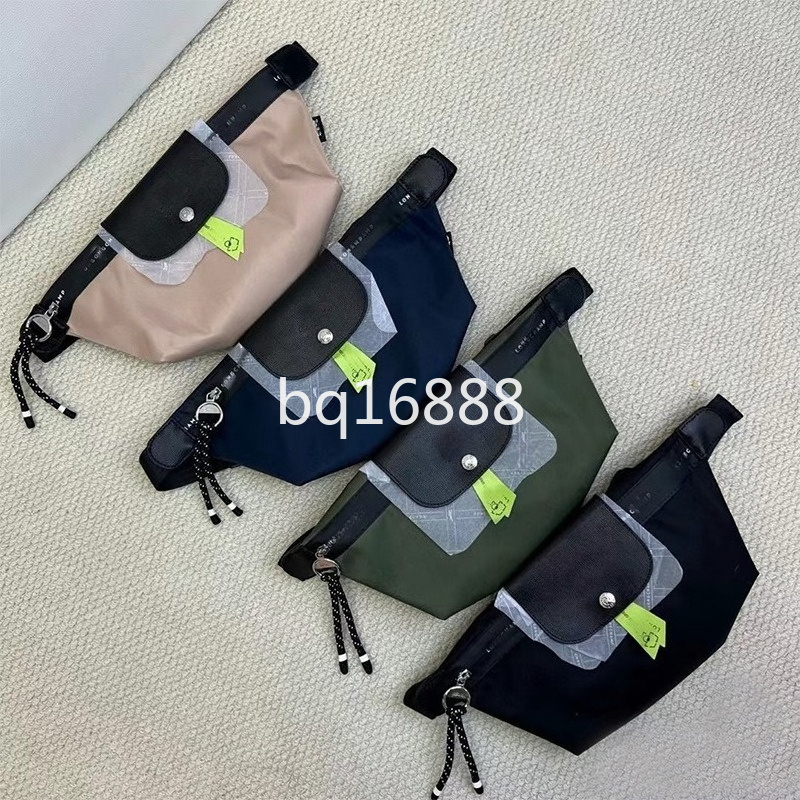 Waist Bag for Men and Women Outdoor Sports Casual Fashion Single Shoulder Bag,Waterproof Dumpling Nylon Bag,Commuter Crossbody Bag YB-2