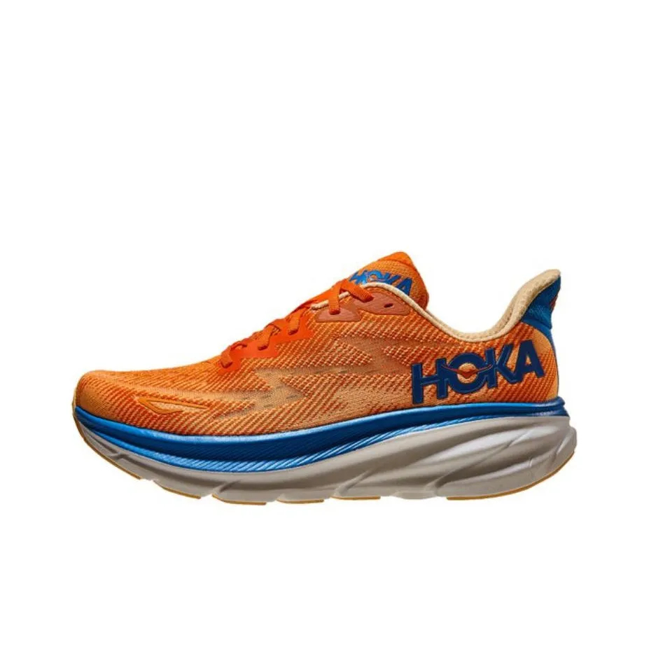 Unisex HOKA ONE Clifton 9 Cushioned Running Shoes Breathable Low Top Non Slip Wear Resistant Sneakers Suitable for Outdoor Jogging Daily Training