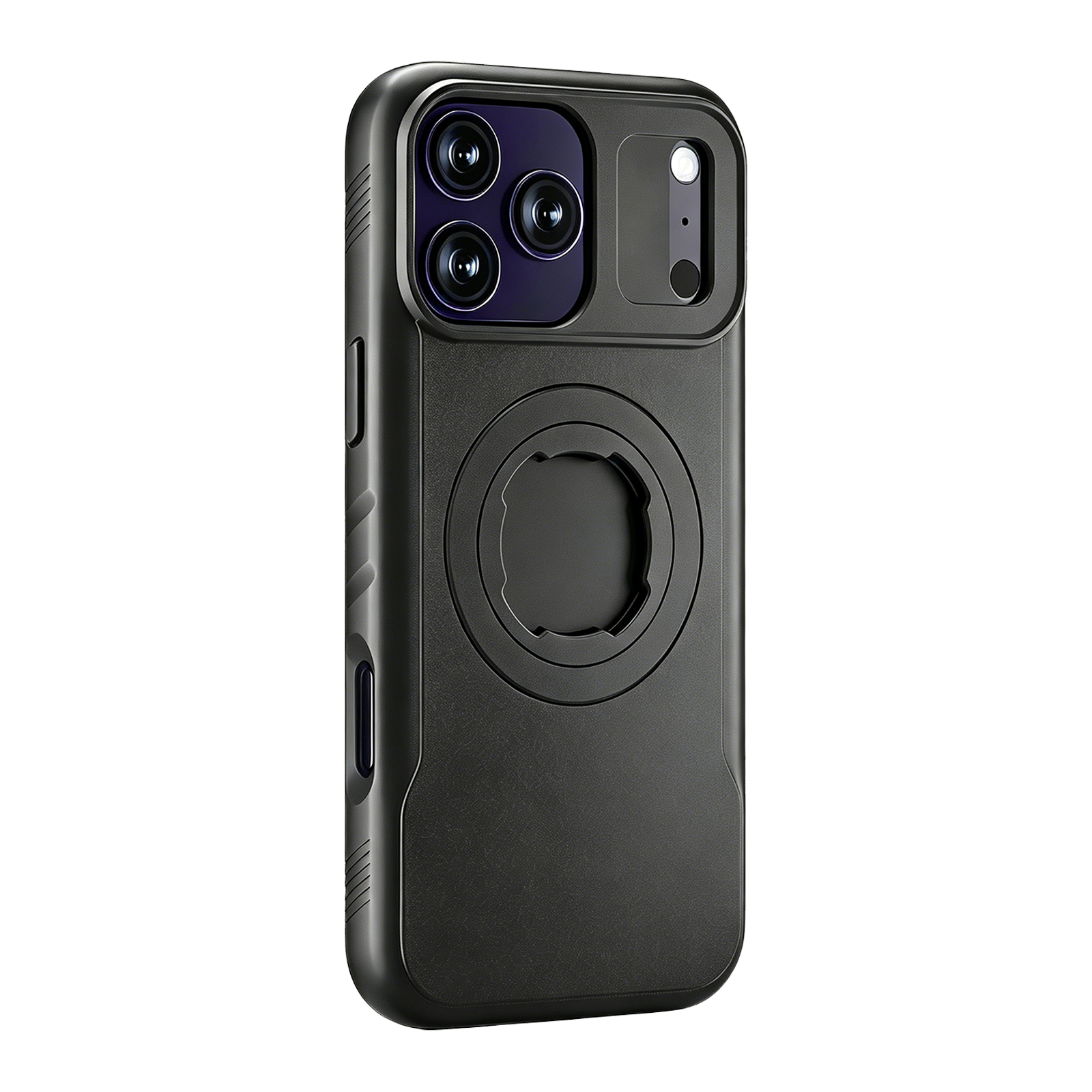 Rugged Twist Lock Phone Case, Vibration Resistant Shell for Bicycle Motorbike QL Stand, Full Protection for iPhone 14/15/16/17 Pro, Pro Max & 17 Air