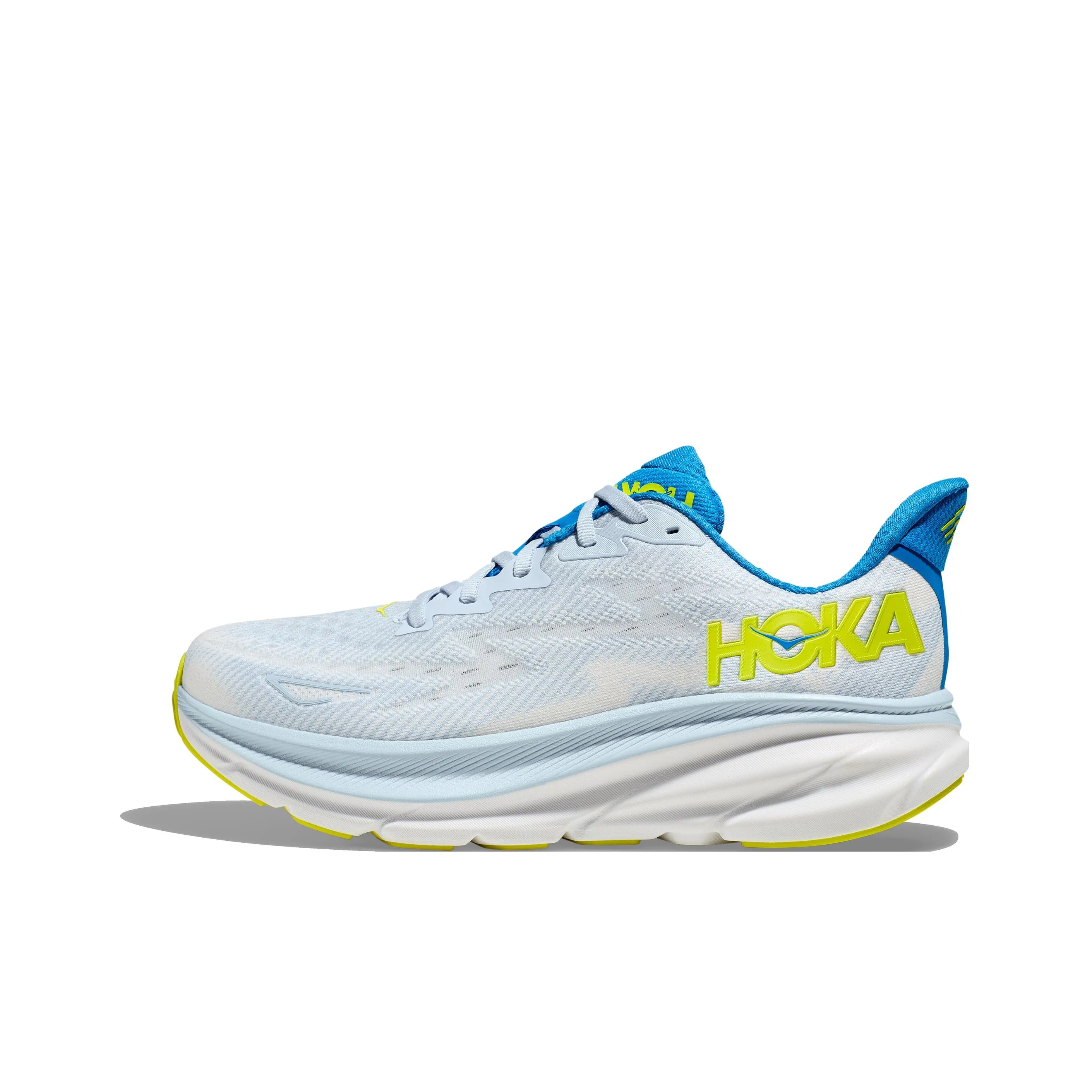 HOKA ONE ONE Clifton 9 Sneakers Breathable Rubber Sole Anti-slip Low Top Shoes for Daily Training & Outdoor