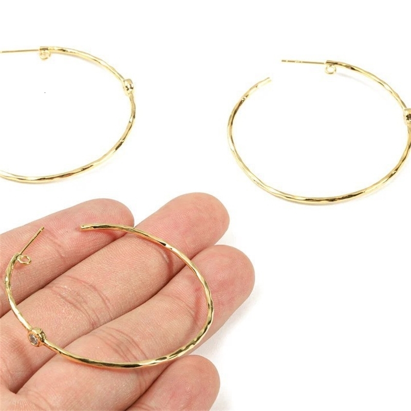 2026 New Trendy Summer gold Large Hoop Thin Hoop Elegant Earrings 250214