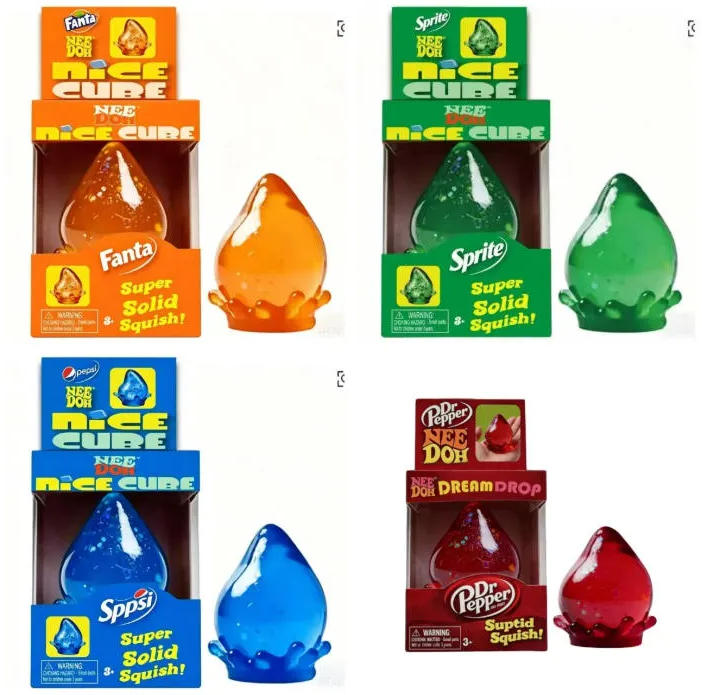 Need Doh Beverage Styling Pinch Music Stress Relieving Toy Slow Rebound Simulation Maltose Water Drop Stress Relieving Artifact