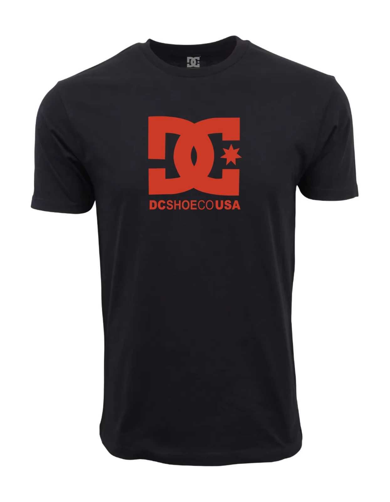 2026 Summer T Shirt Top Cotton Fashion DC Shoes American Pattern T-shirt Printed Pure Cotton More Color Choices Widening H260528