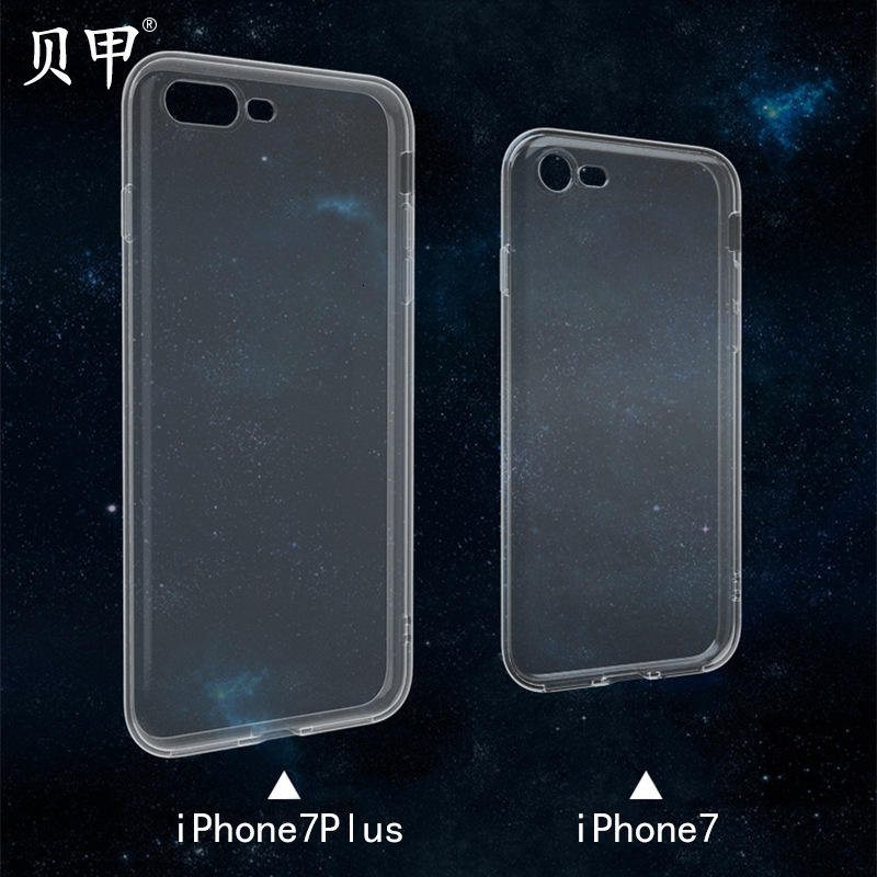 Suitable for iPhone Pro Apple 15 Transparent TPU Soft Case 17 Simple Anti-drop Protective Cover 16 Wholesale
