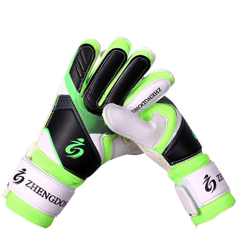 Latex football goalkeeper gloves with anti-slip and finger protection, for kids, teens, adults and primary students. L260521