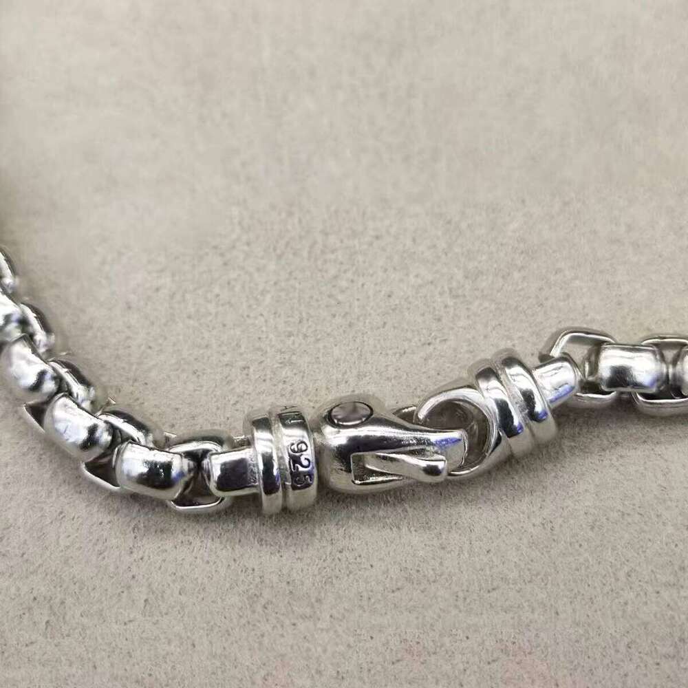 High-Quality DY Designer Brand Jewelry Hip-Hop David 5mm Box Chain Unisex Bracelet Jewelry Designer Fashion Bracelet Wholesale for Men's Box Chai