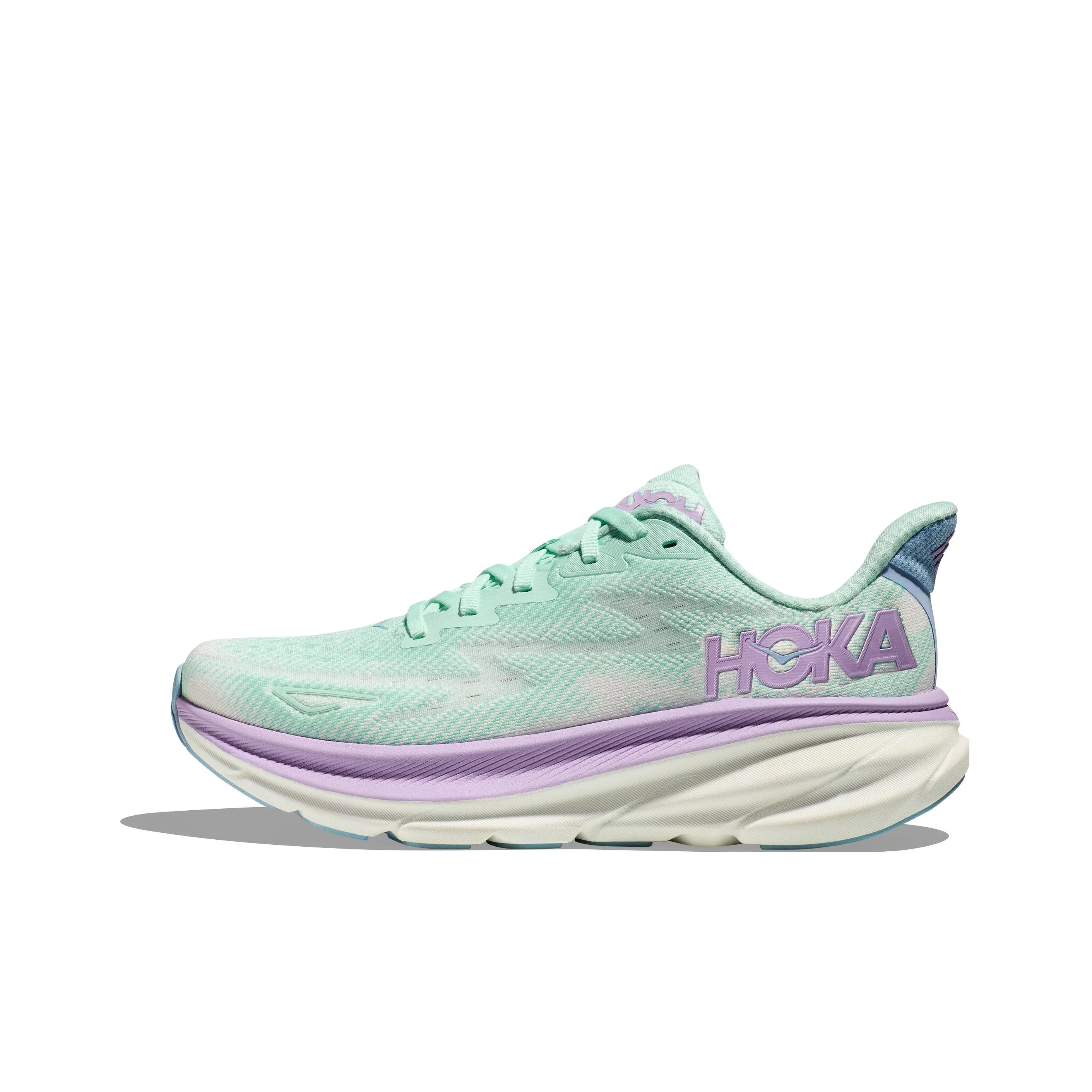 HOKA ONE ONE Clifton 9 Low Top Sneakers Breathable Anti-slip Wear-resistant Cushioning Footwear for Daily Training & Sports